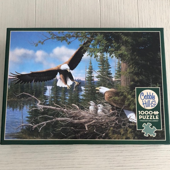 Cobble Hill 1000 Piece Eagle Puzzle - Picture 1 of 6